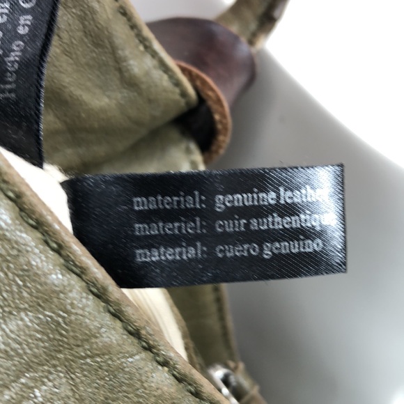 Revel New York Two Tone Leather Saddlebag - Picture 11 of 13